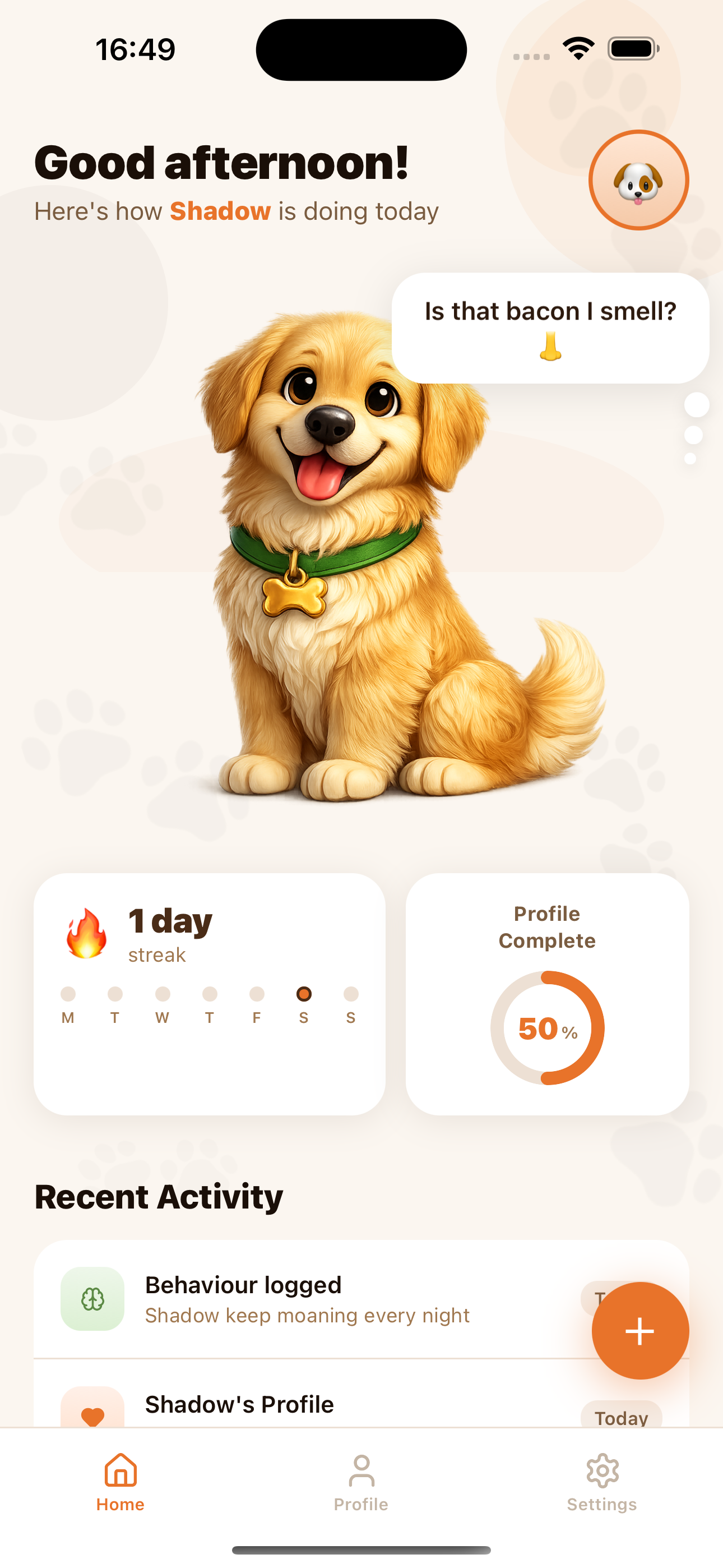PawVault App Dashboard